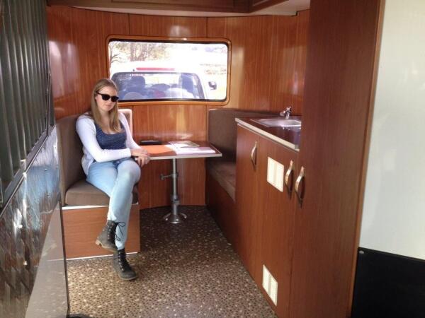 2025 Gladiator Horse Floats 2 Horse Angle Luxury Camper Float image