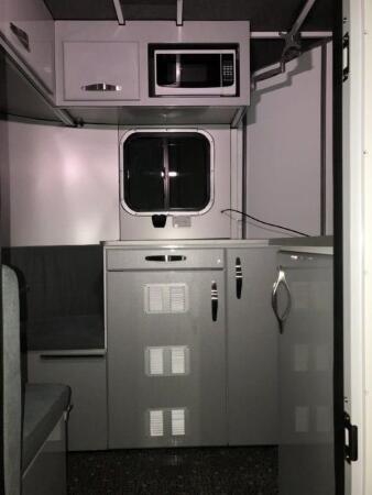 2025 Gladiator Horse Floats 2 Horse Angle Load Camper Float image